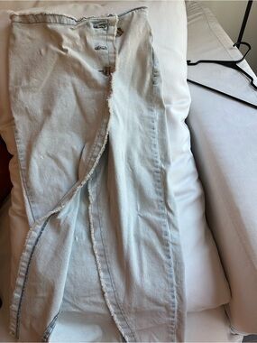 Sincerly Jules Light Blue Maxi Denim Skirt